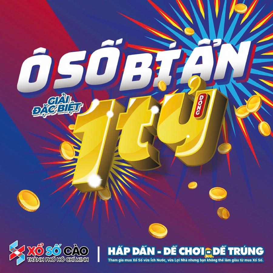 CÁCH THỨC DỰ THƯỞNG VÀ CƠ CẤU GIẢI THƯỞNG MỚI CỦA TRÒ CHƠI Ô SỐ BÍ ẨN GIẢI ĐẶC BIỆT 1 TỶ ĐỒNG
