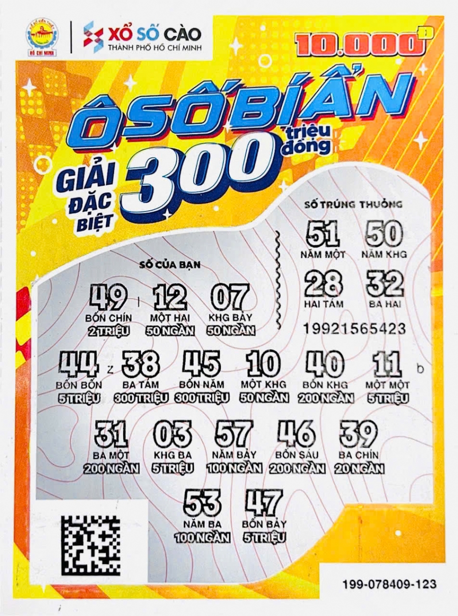 Ô số bí ẩn 199