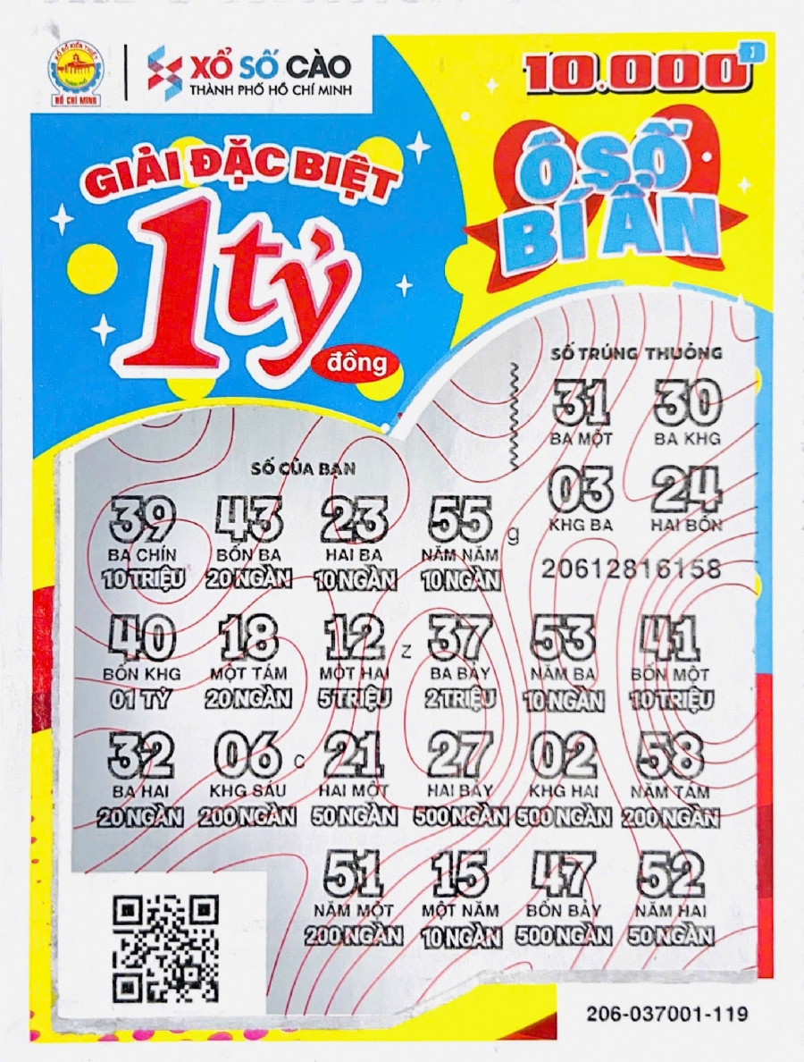 Ô số bí ẩn 206