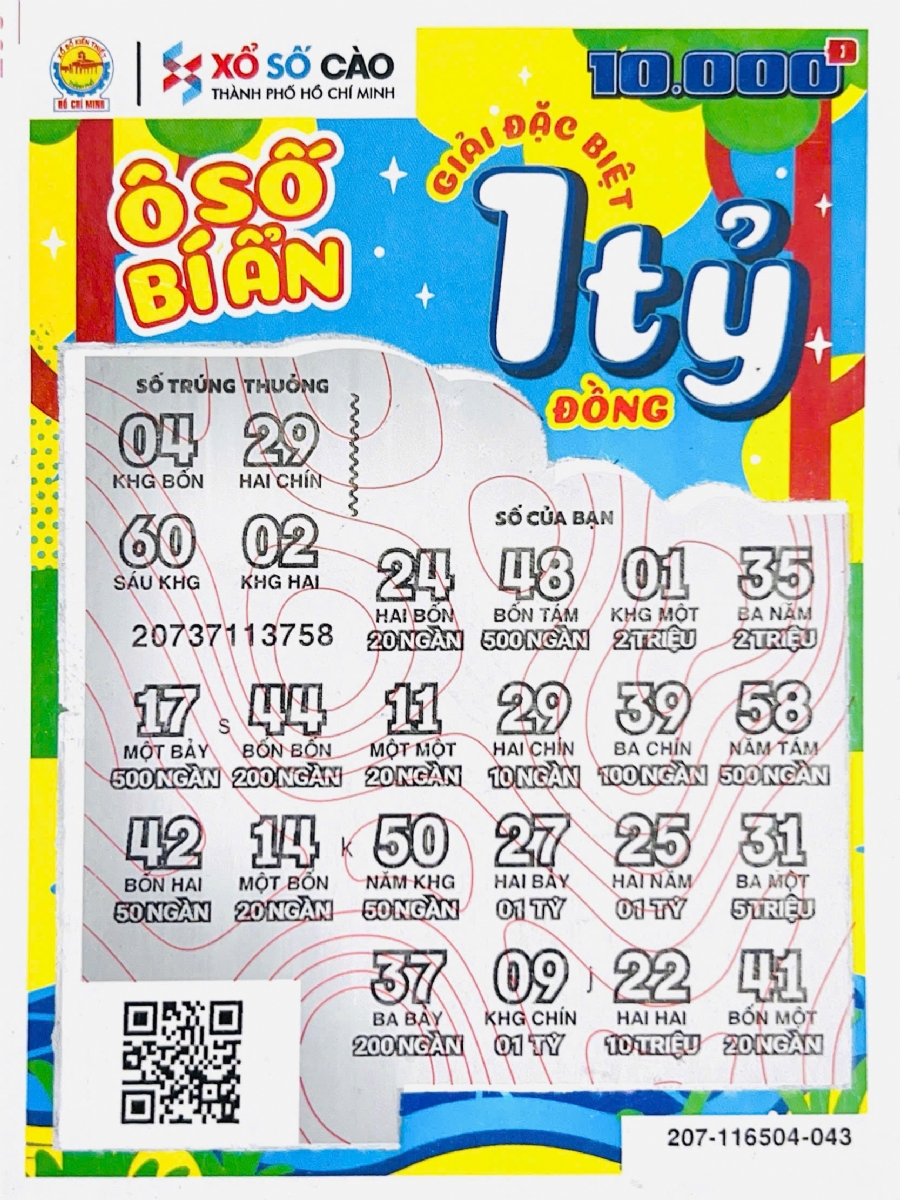 Ô số bí ẩn 207