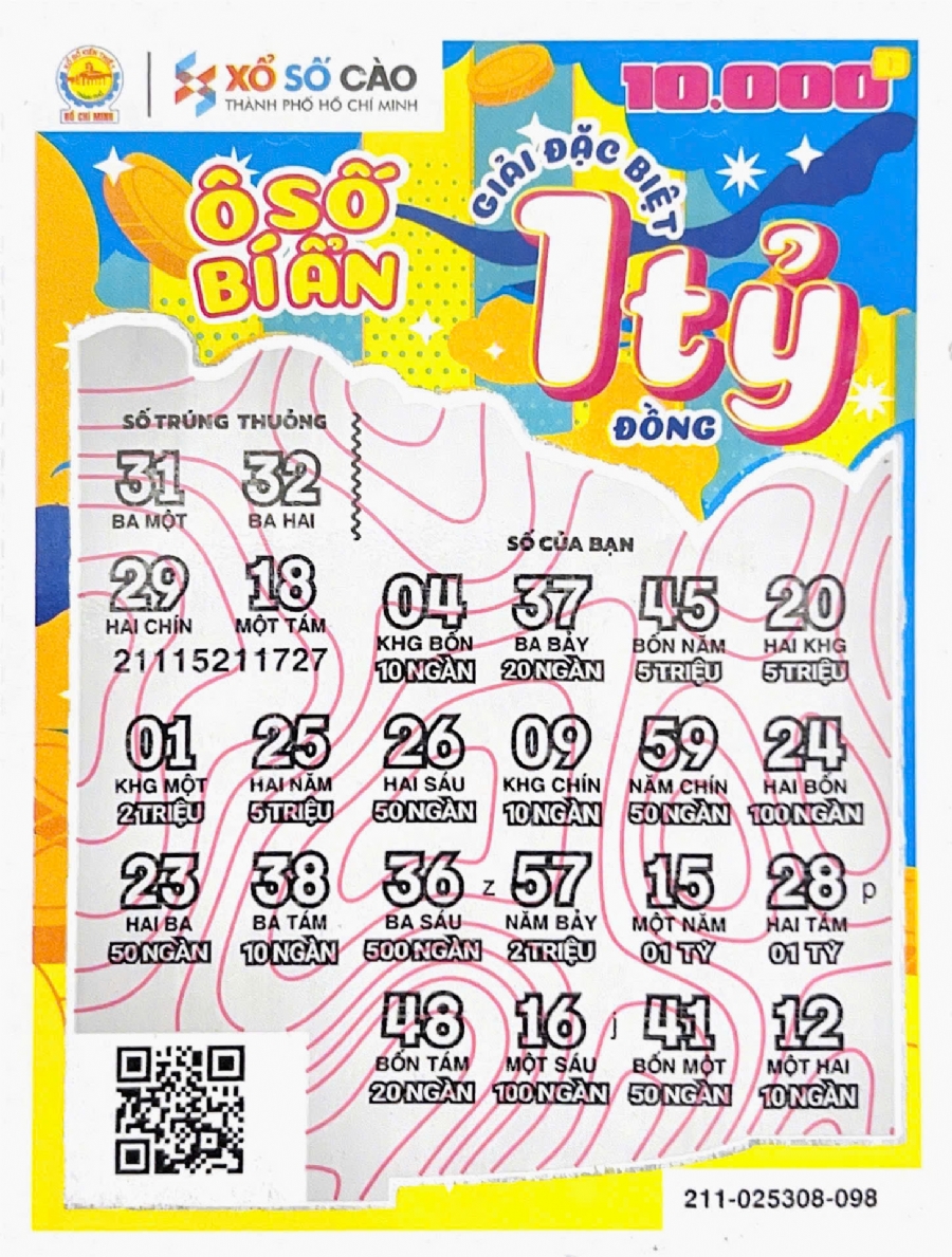 Ô số bí ẩn 211