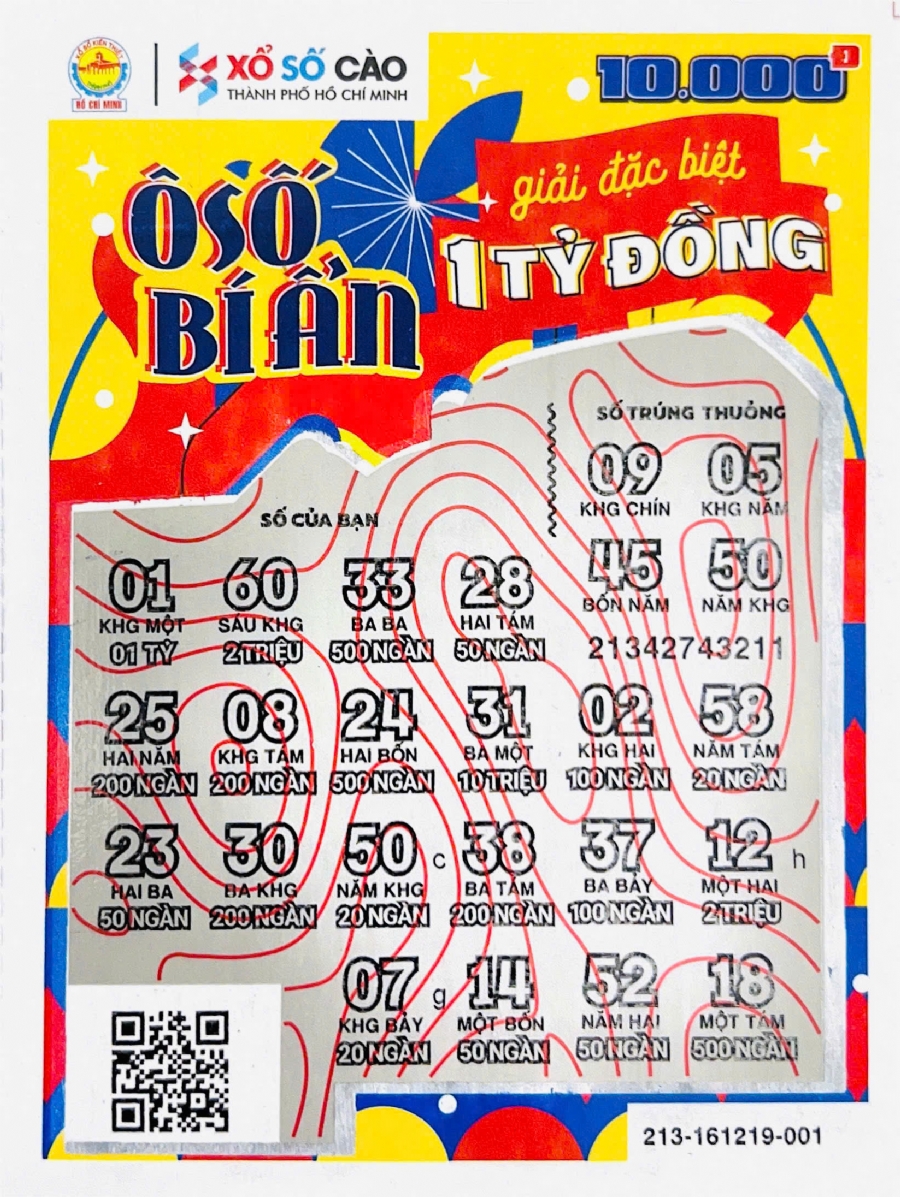 Ô số bí ẩn 213