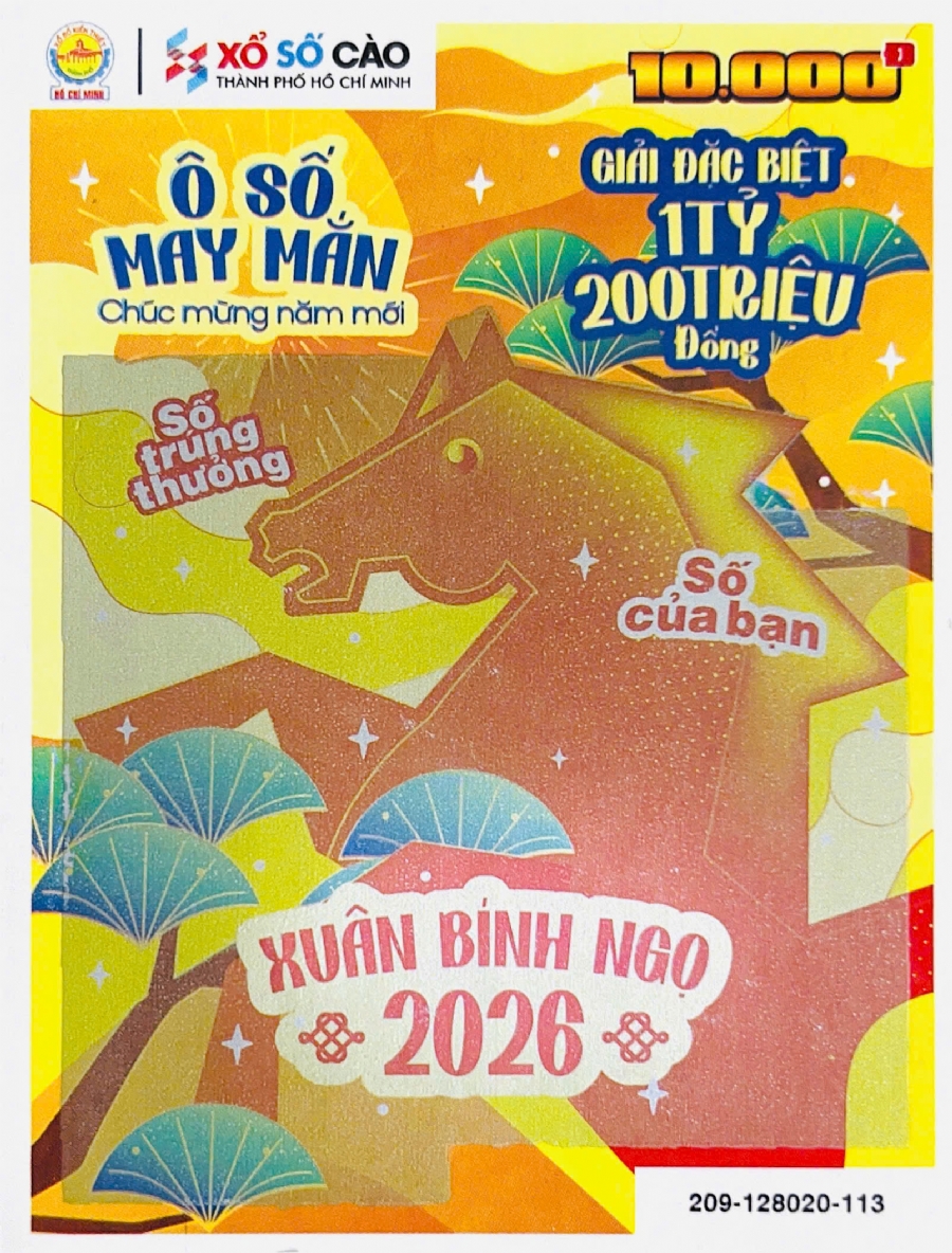 Ô số may mắn 209