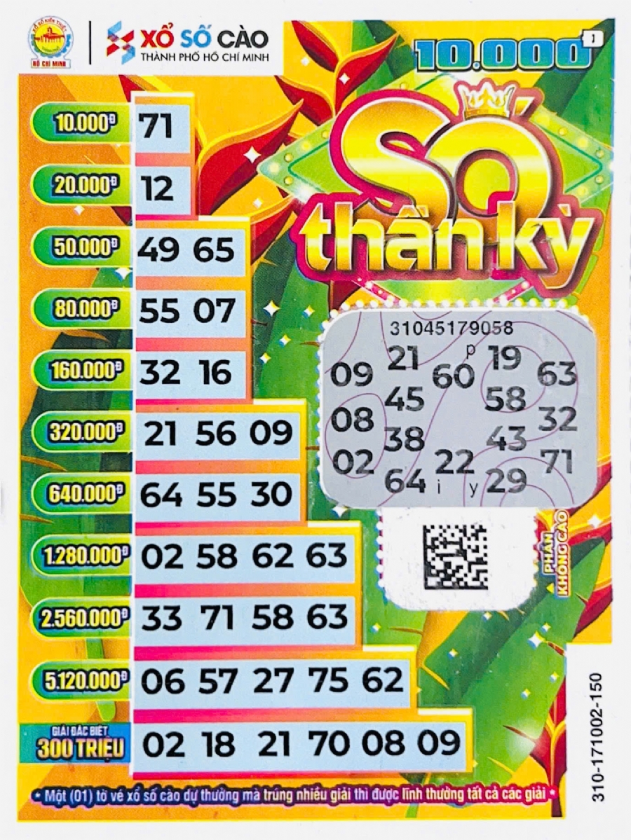 Số Thần Kì 310